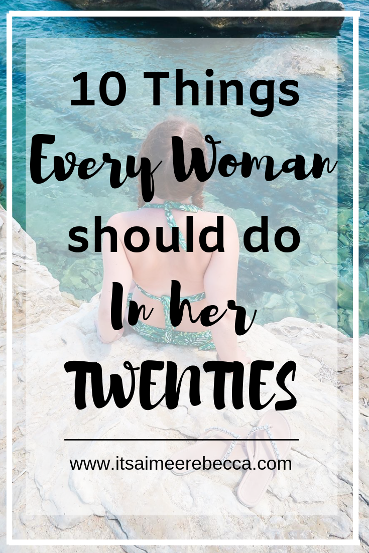 things to do in your twenties